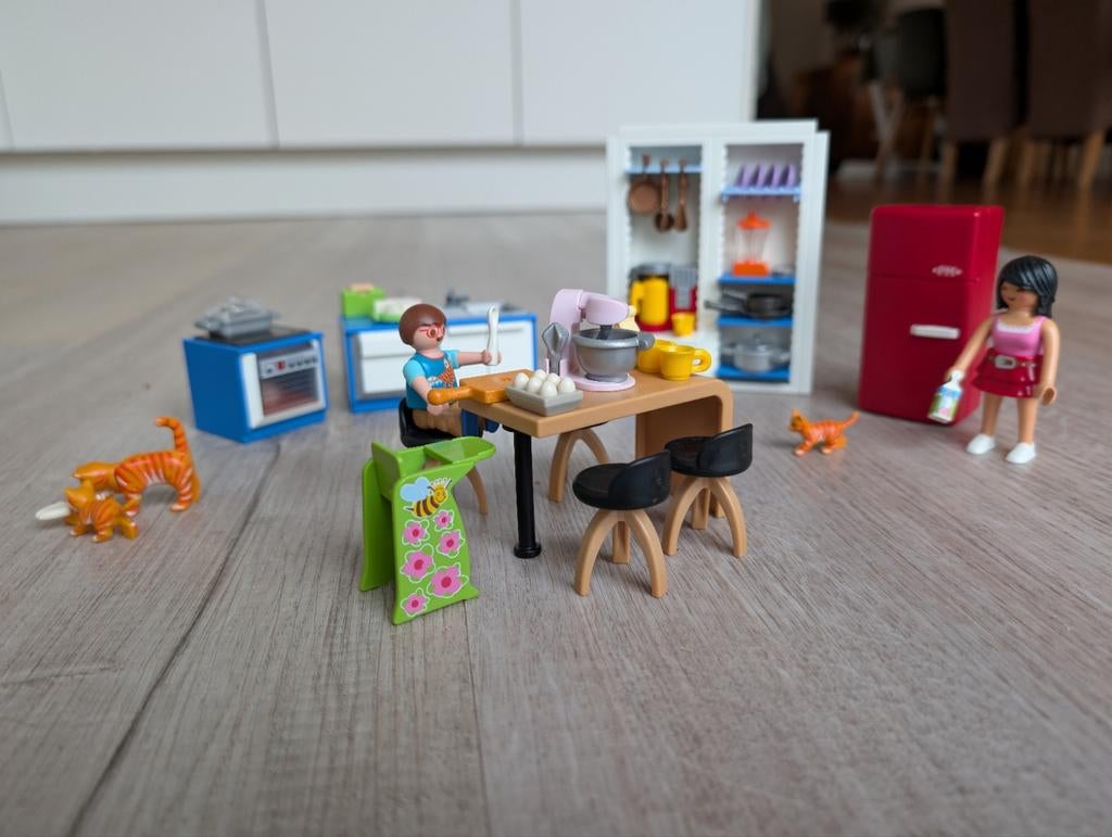 Playmobil keuken, Ophalen of Verzenden, Zo goed als nieuw