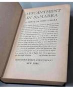 Appointment in Samarra - John O'Hara 1934 FIRST EDITION boek, Ophalen of Verzenden