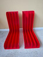 2 Vintage LP Vinyl platenstandaards opbergrekken, Ophalen of Verzenden, 1960 tot 1980, Gebruikt, 12 inch