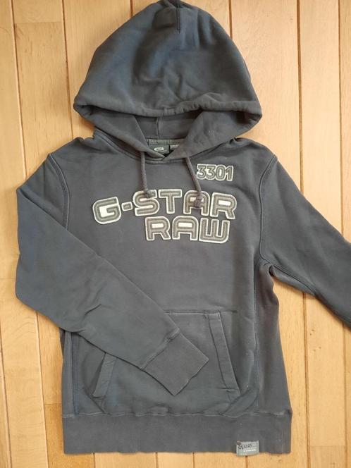 G-Star sweat vest donker grijs maat L, Kleding | Heren, Truien en Vesten, Zo goed als nieuw, Maat 52/54 (L), Grijs, Verzenden