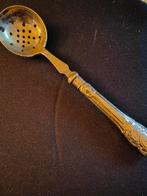 Verzilverde Strooilepel / Poedersuikerlepel, Antiek en Kunst, Ophalen of Verzenden