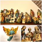 Zeldzame vintage kerststal, compleet!, Diversen, Kerst, Ophalen, Gebruikt