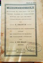 Muziek Woordenboek door E. Drenth, Boeken, Muziek, Ophalen of Verzenden, Gelezen, E. Drenth