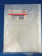 Plastic A4 11-gaten show-mappen (25 stuks in open pak van 40, Diversen, Schoolbenodigdheden, Ophalen of Verzenden, Nieuw