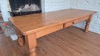 Gratis: robuste eiken salontafel 160l x 65b x 50h, Huis en Inrichting, Ophalen, Gebruikt, 50 tot 75 cm, 50 tot 100 cm