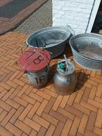 Boerderij  zolder leeggehaald teilen emmers enz enz, Ophalen