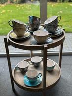 Riverdale kop en schotels, Huis en Inrichting, Keuken | Servies, Ophalen, Zo goed als nieuw, Overige stijlen, Kop(pen) en/of Schotel(s)