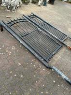 Poort Hek Tuinpoort Hekwerk Ijzer, Tuin en Terras, Tuinhekken en Hekwerk, Ophalen, Met poort, Gebruikt, Sierhekwerk