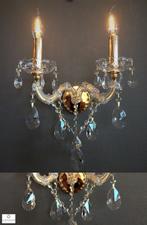 De wandlampjes vanaf 179,00 Ziver/Goud Maria theresia, Ophalen of Verzenden, Nieuw