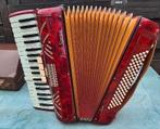 Paolo Soprani “Italia” 1950–1965  80 bass/ 3 korig, Muziek en Instrumenten, Accordeons, Overige merken, Gebruikt, 80-bas, Met koffer