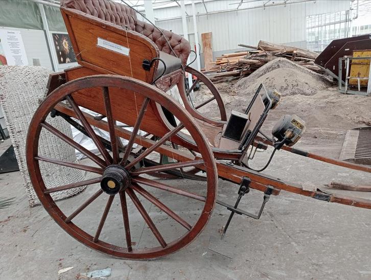 Antieke Houten Koets - Prachtig Decoratiestuk, Antiek en Kunst, Antiek | Overige Antiek, Ophalen