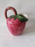 vintage kan keramiek made in italy in de vorm van aardbei, Antiek en Kunst, Antiek | Servies los, Verzenden