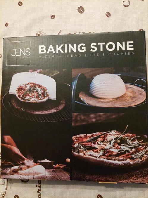 Jens Baking Stone Steenplaat voor in de oven en gril Nieuw ., Witgoed en Apparatuur, Gourmetstellen, Nieuw, Minder dan 4 personen