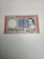 Schitterend biljet van 10 Gulden van Hugo de groot van 1953, Postzegels en Munten, Ophalen of Verzenden