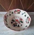 Mason's Christmas Village grote schaal, Huis en Inrichting, Keuken | Servies, Ophalen of Verzenden, Overige stijlen, Glas, Schaal of Schalen