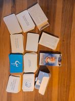 4 sets Inzichtkaarten, Ophalen of Verzenden, Zo goed als nieuw, Tarot of Kaarten leggen, Overige typen