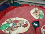 kerstboom voet doek vintage, Diversen, Kerst, Ophalen of Verzenden