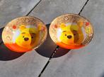 2 glazen Winnie the Pooh bordjes van Disney, Gebruikt, Ophalen of Verzenden, Glas, Bord(en)