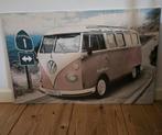 Poster VW T1, Huis en Inrichting, Minder dan 50 cm, Ophalen of Verzenden, Zo goed als nieuw, Schilderij