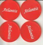 4 munten atlantis, Ophalen of Verzenden, Overige materialen