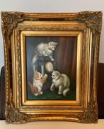 mooie antieke schilderij, Ophalen of Verzenden