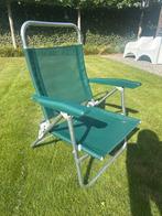 2x Verstelbare Campingstoelen, Ophalen, Gebruikt, Aluminium, Inklapbaar