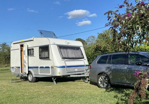 T.E.C. 400 DB Tour Live - In prijs verlaagd!!, Caravans en Kamperen, Caravans, Particulier, tot en met 3, 750 - 1000 kg, Treinzit