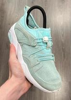Puma Trinomic Blaze of Glory slip on sneakers mint - Maat 36, Ophalen of Verzenden, Puma, Blauw, Sneakers of Gympen