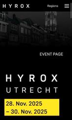 Hyrox ticket, Eén persoon