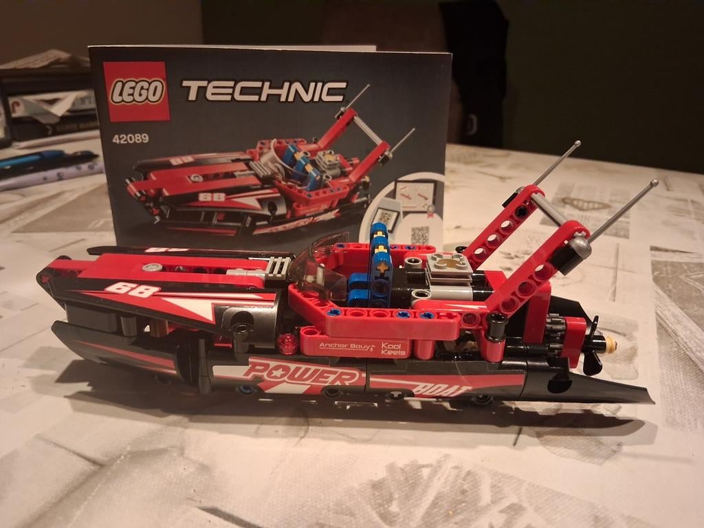 Technic lego speedboot, Ophalen of Verzenden