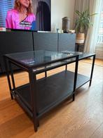 VITTSJÖ bijzettafel, Huis en Inrichting, Tafels | Bijzettafels, Ophalen, Minder dan 45 cm, Gebruikt, Metaal of Aluminium