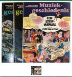 Muziekgeschiedenis een stripverhaal Bernard Deyries, Ophalen of Verzenden, Zo goed als nieuw