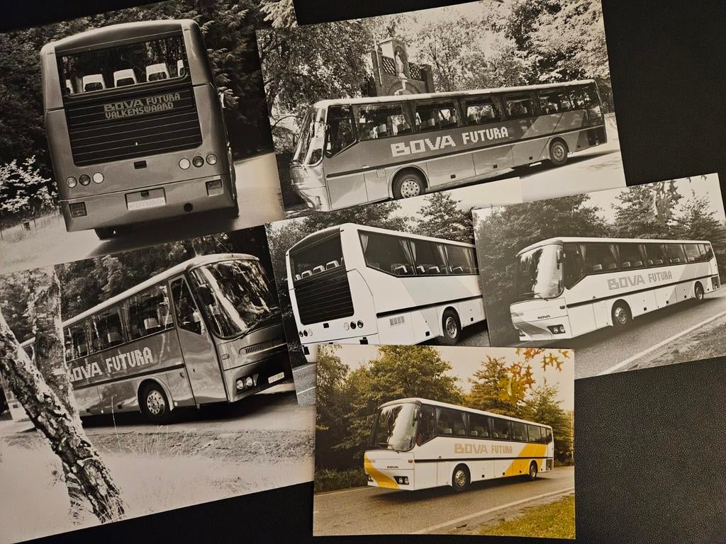 6 Persfoto's Bova Futura Bus, Ophalen of Verzenden, Zo goed als nieuw, Overige merken