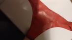Rode Latex String - Nieuw!, Onbekend, Ophalen of Verzenden, Rood, String