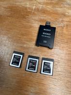XQD 120GB Sony, Gebruikt, XQD, Ophalen of Verzenden, A