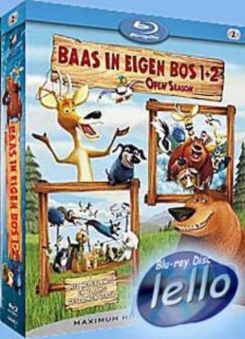 Blu-ray: Baas in Eigen Bos 1 & 2 Box (Open Season) nieuw NL beschikbaar voor biedingen