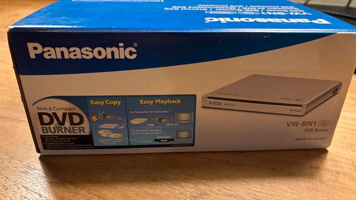 Panasonic VW-BN1 DVD Brander - Nieuw in Verpakking, Audio, Tv en Foto, Dvd-spelers, Nieuw, Dvd-recorder, Panasonic, Ophalen of Verzenden