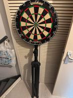 Dartbord+standaard, Sport en Fitness, Darts, Ophalen, Zo goed als nieuw, Dartbord