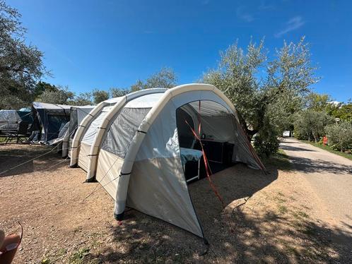 Decathlon opblaasbare tent F&B 6.3 XXL, Caravans en Kamperen, Tenten, Zo goed als nieuw, Ophalen