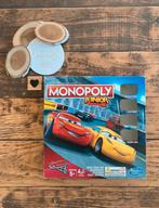 Hasbro gaming monopoly junior cars, Ophalen of Verzenden, Zo goed als nieuw
