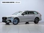 Volvo V90 T6 AWD Recharge Plus Dark / Panoramisch Dak / Luch, 4 cilinders, 349 pk, Zilver of Grijs, Keurmerk '100% Onderhouden'