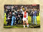 Org kleurenfoto 20x30 cm J Cruijff Farwell match 07-11-1978, Verzamelen, Nieuw, Ophalen of Verzenden, Ajax, Poster, Plaatje of Sticker