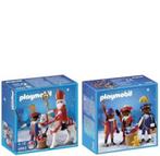 Playmobil Sint & Pieten Set 4893 + 5040 - Zeldzaam!, Ophalen of Verzenden, Zo goed als nieuw, Complete set
