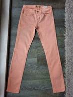 Amisu Straight Peach Perzikkleurige Broek Maat 34 XS, Overige kleuren, Ophalen of Verzenden, Zo goed als nieuw, Maat 34 (XS) of kleiner