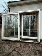 Schuifpui met kattenluik, Ophalen, Gebruikt, 225 cm of meer, 150 tot 225 cm