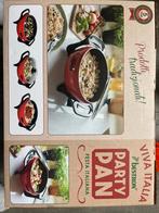 Bestron Party Pan Viva Italia - Nieuwstaat, Boeken, Kookboeken, Italië, Hoofdgerechten, Nieuw, Ophalen of Verzenden