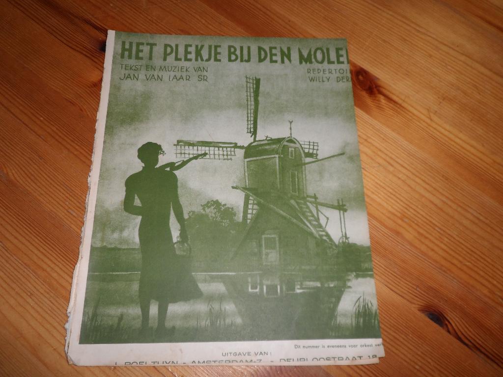 Het plekje bij den molen - jan van laar, Zang, Gebruikt, Ophalen of Verzenden, Artiest of Componist