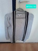 Grijze lang vest amisu xs, Ophalen of Verzenden, Zo goed als nieuw, Maat 34 (XS) of kleiner, Grijs