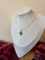 Smaragd hanger geluk beschermt vreugde intuïtie eyecatcher, Sieraden, Tassen en Uiterlijk, Kettingen, Nieuw, Ophalen of Verzenden
