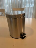 Mini trashcan, Kunststof, Met pedaal, Ophalen of Verzenden, Zo goed als nieuw